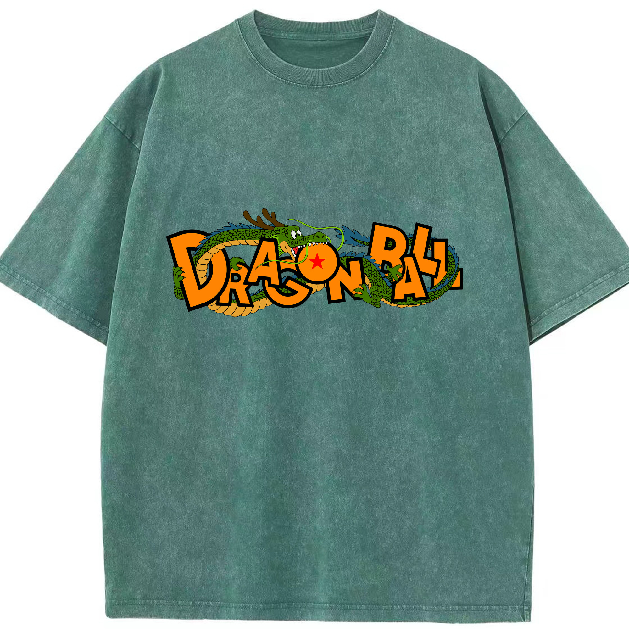 （画像用） ドラゴンボール DRAGON BALL 綿100% ヴィンテージ風 半袖Tシャツ（フロントプリント）